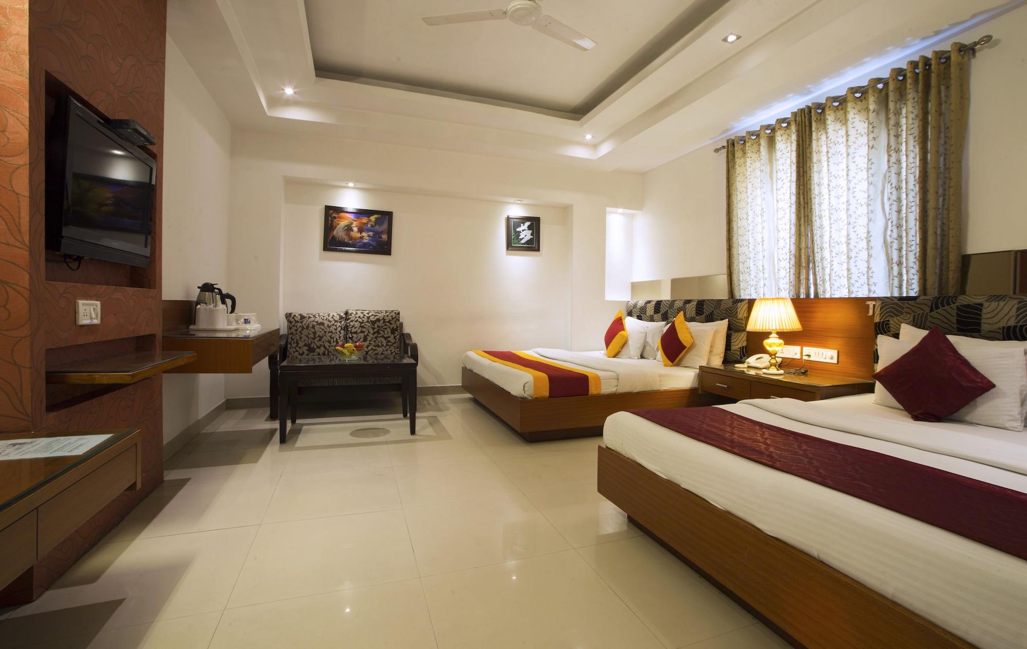 Hotel Krishna Deluxe-By Rcg Hotels New Delhi Exterior foto